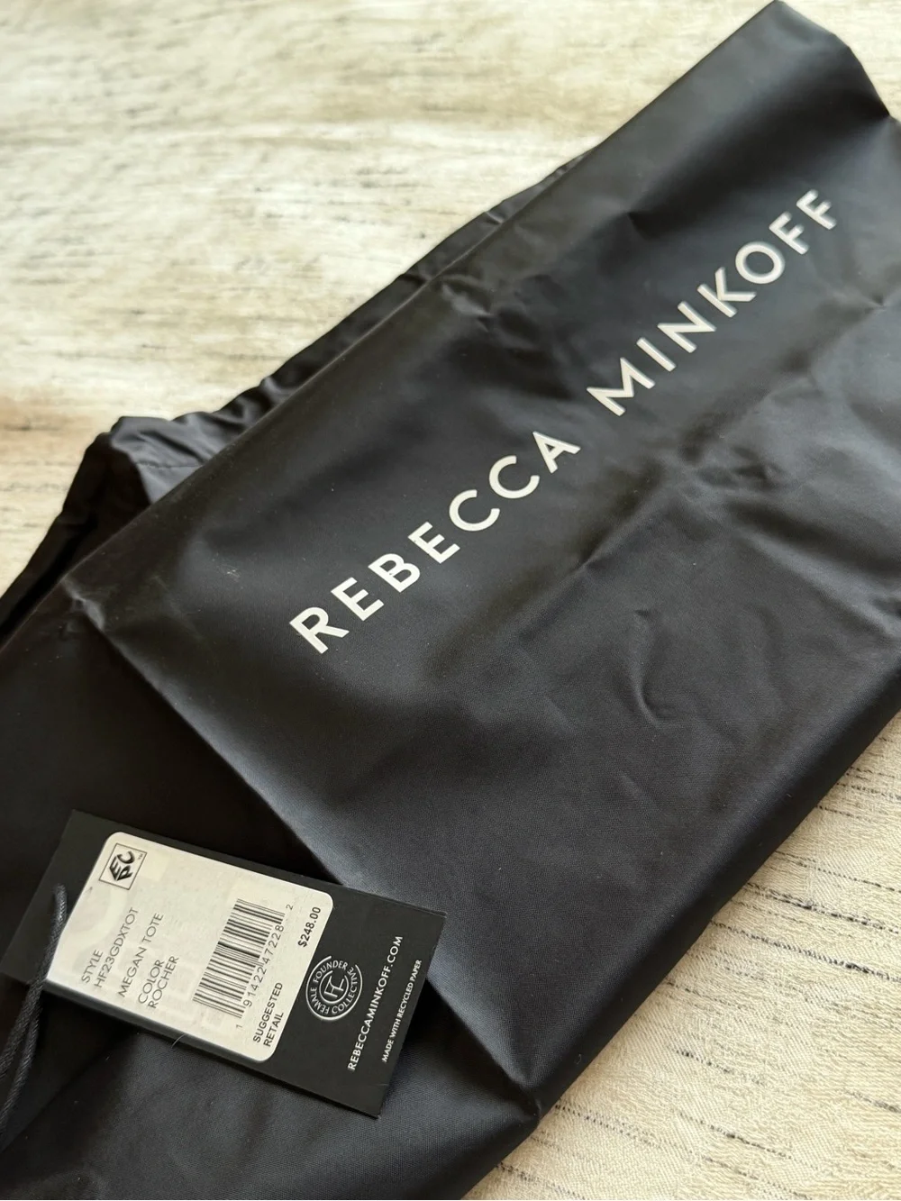 Rebecca Minkoff Brown Pebbled Leather Tote - Picture 2 of 11